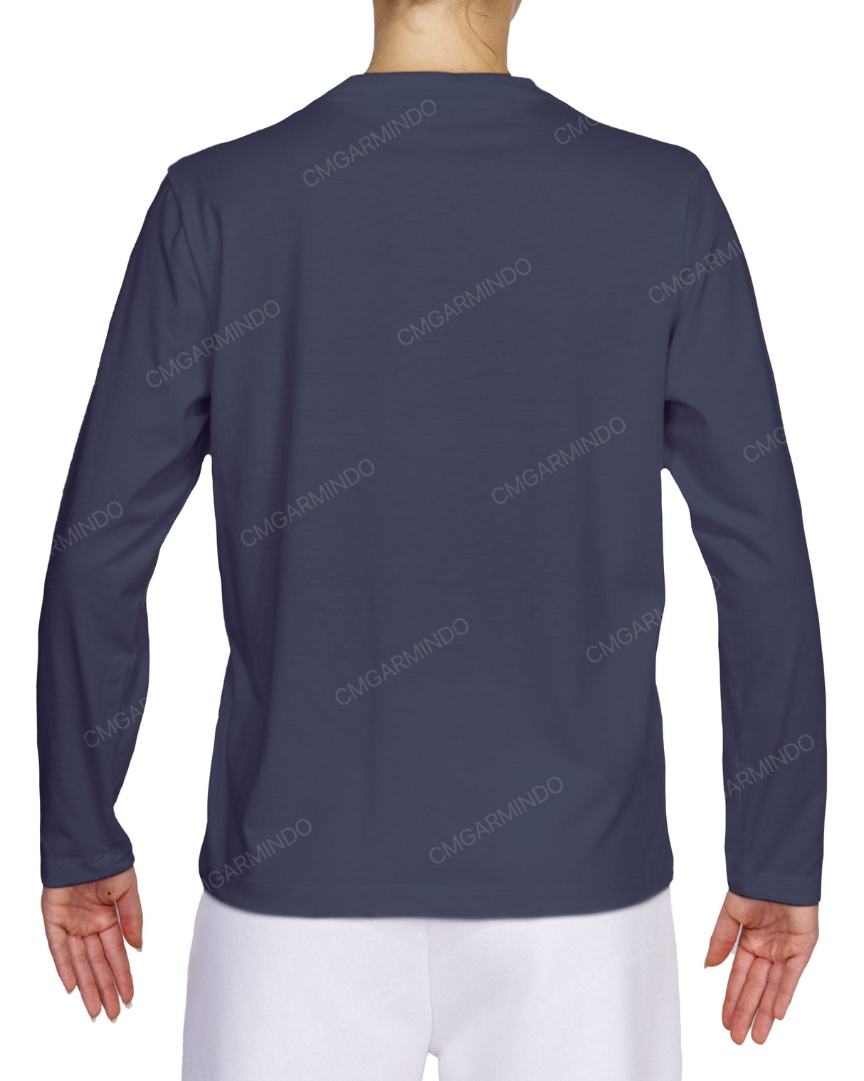 Relaxed Long Sleeve Crew Neck T-Shirt