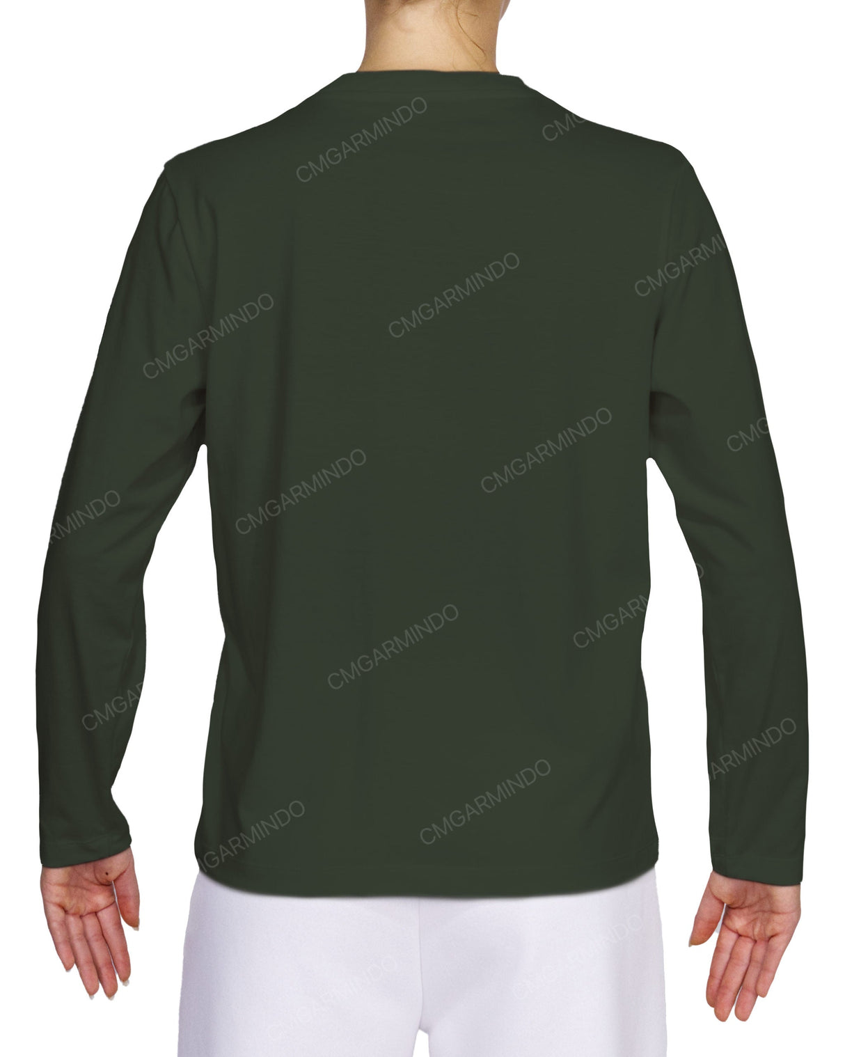 Relaxed Long Sleeve Crew Neck T-Shirt