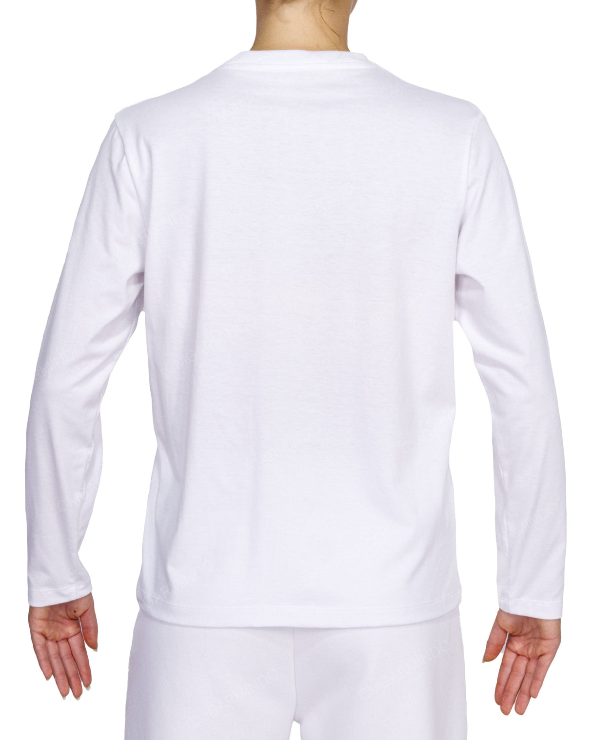 Relaxed Long Sleeve Crew Neck T-Shirt