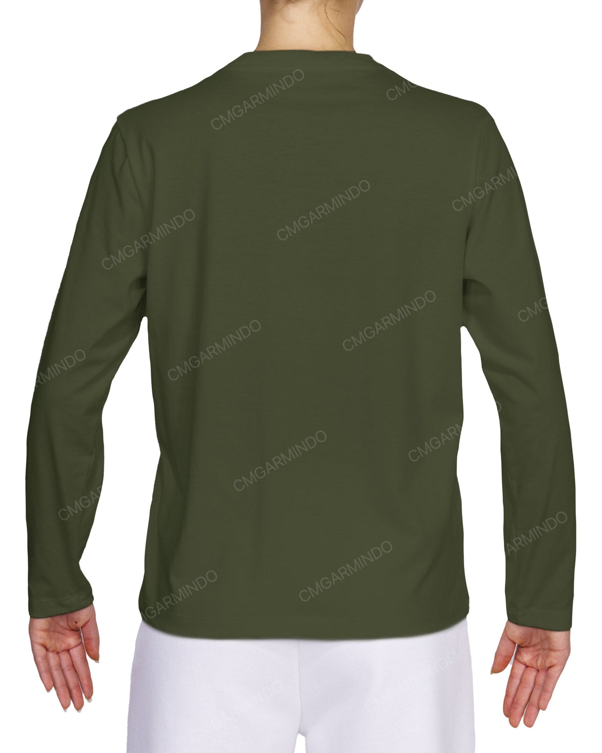 Relaxed Long Sleeve Crew Neck T-Shirt