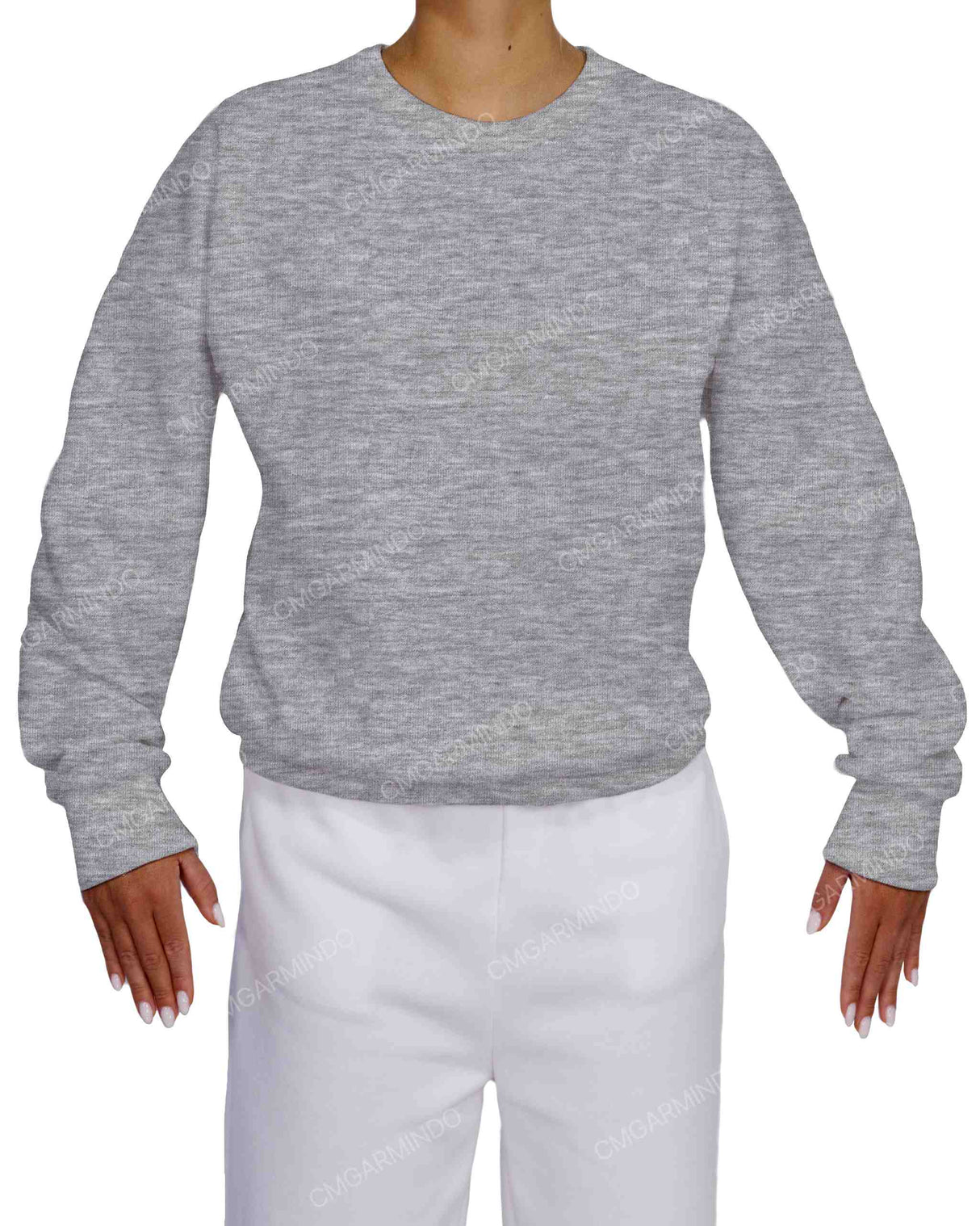 Oversized Drop Shoulder Panel Sweatshirt