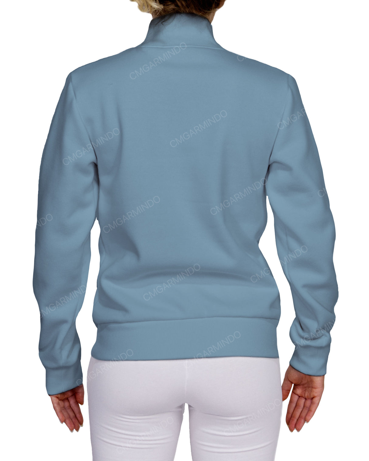 High Neck 1/4 Zip Sweatshirt