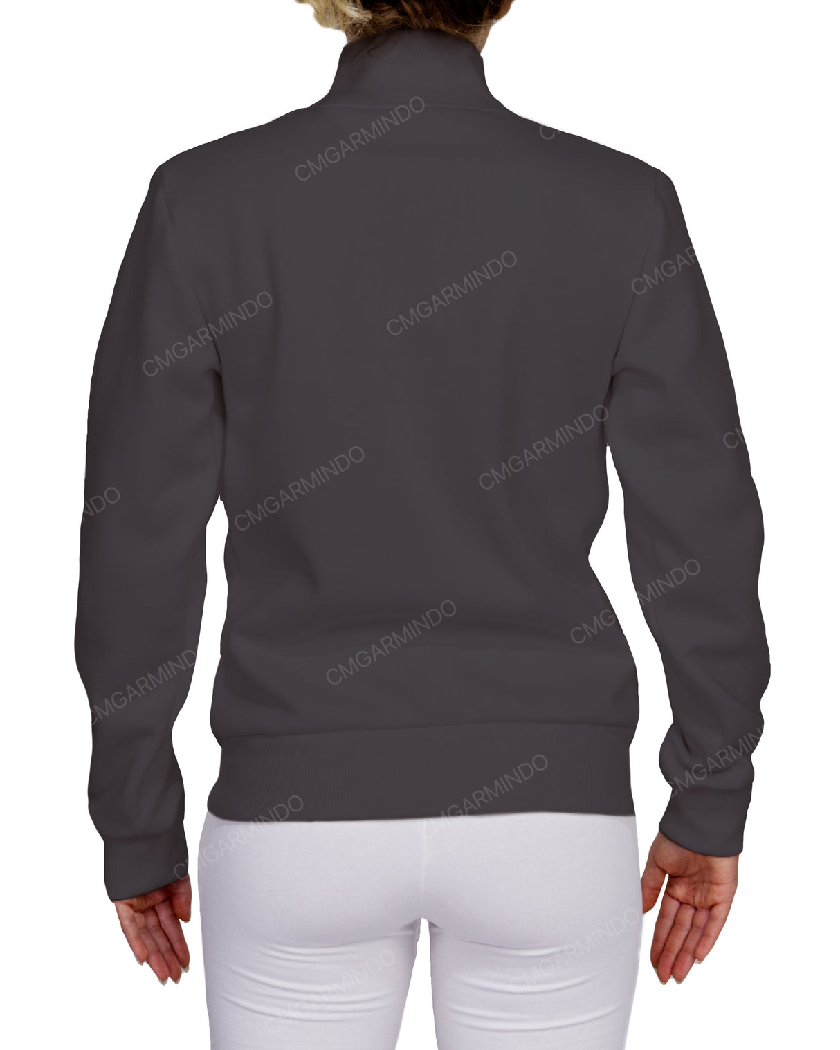High Neck 1/4 Zip Sweatshirt