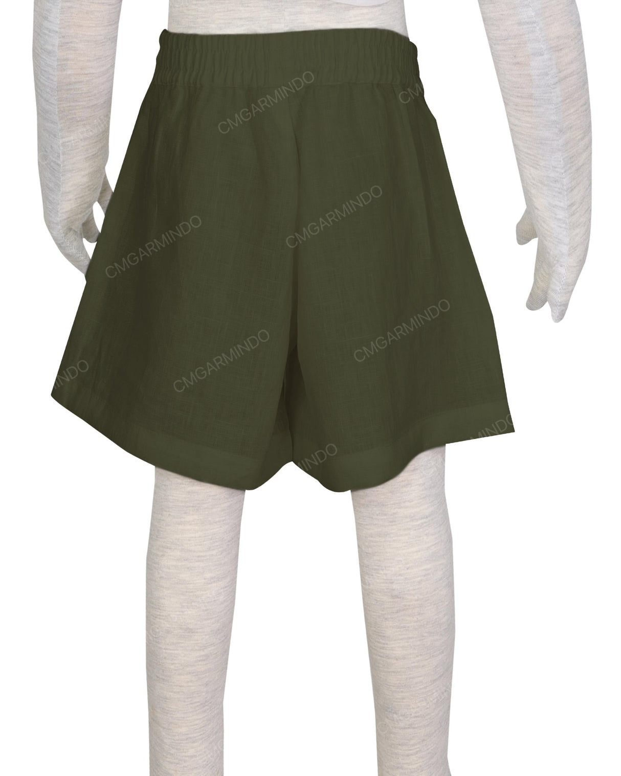 Elastic Waist Crawling Shorts