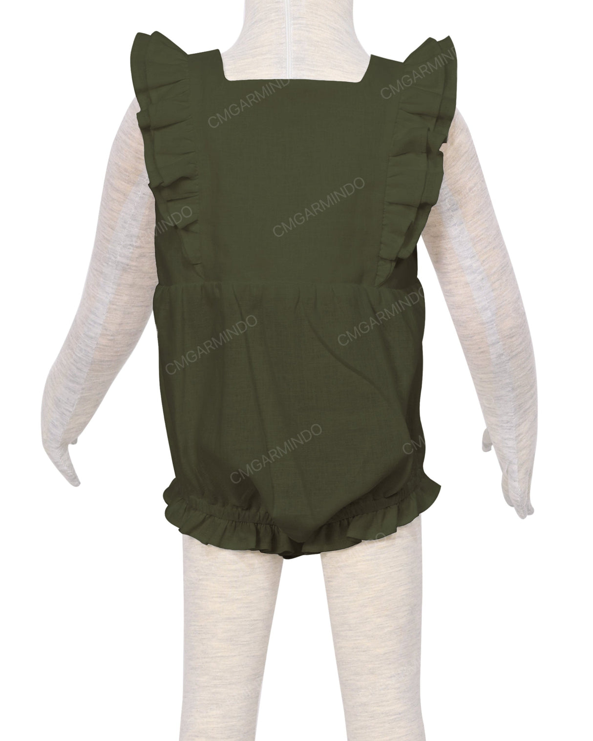 Ruffle Shoulder Onesie