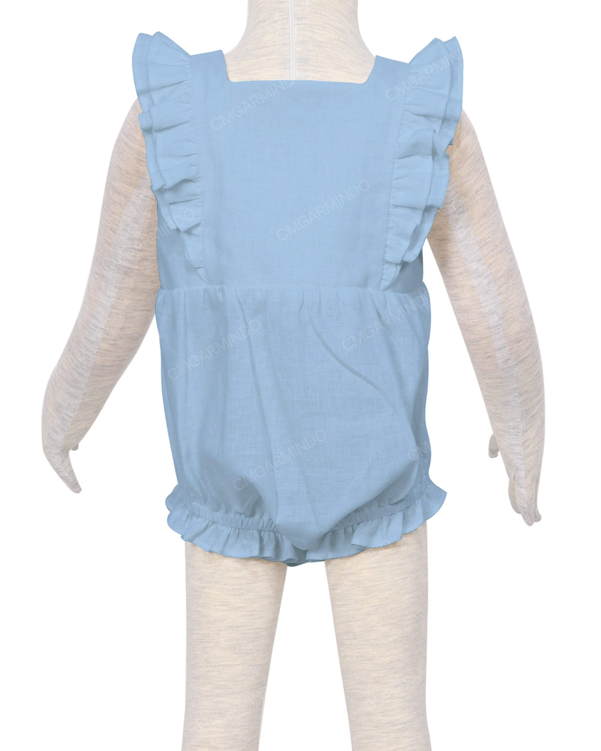 Ruffle Shoulder Onesie