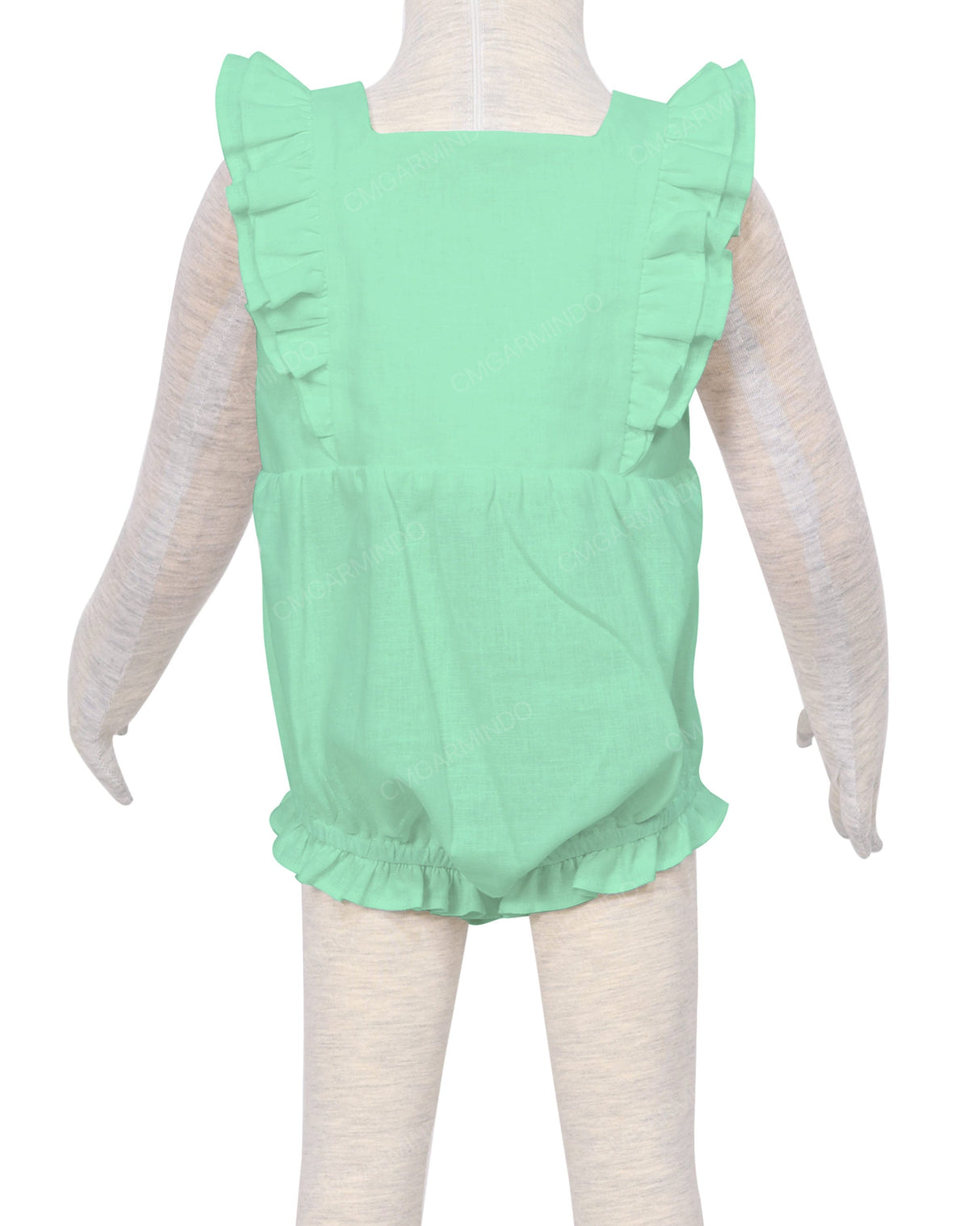 Ruffle Shoulder Onesie