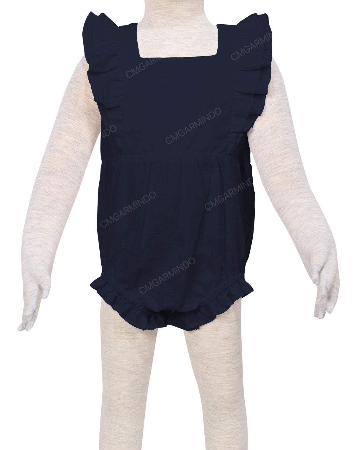 Ruffle Shoulder Onesie