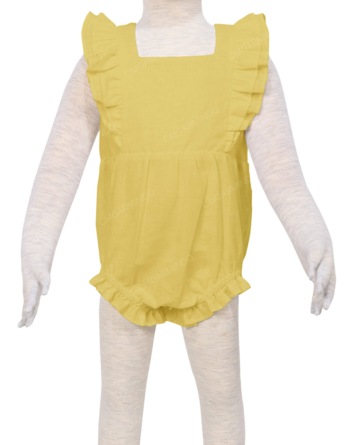 Ruffle Shoulder Onesie