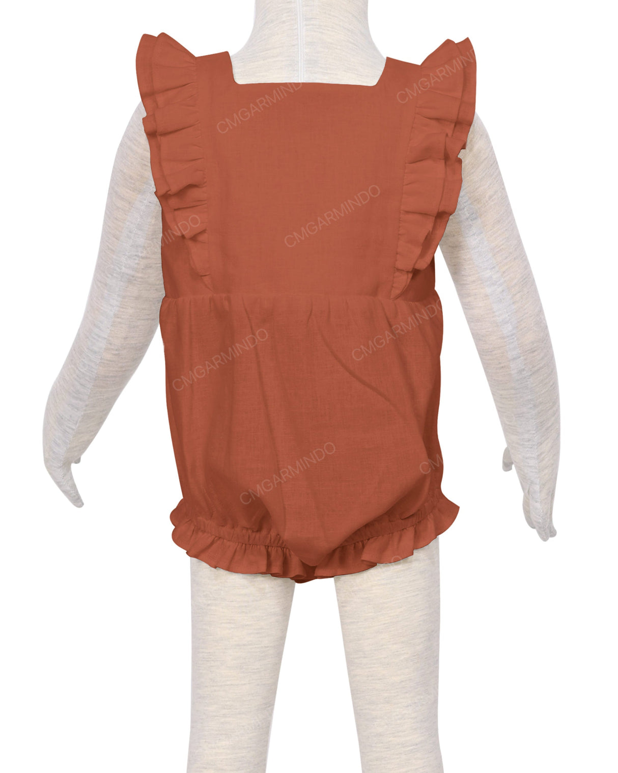 Ruffle Shoulder Onesie