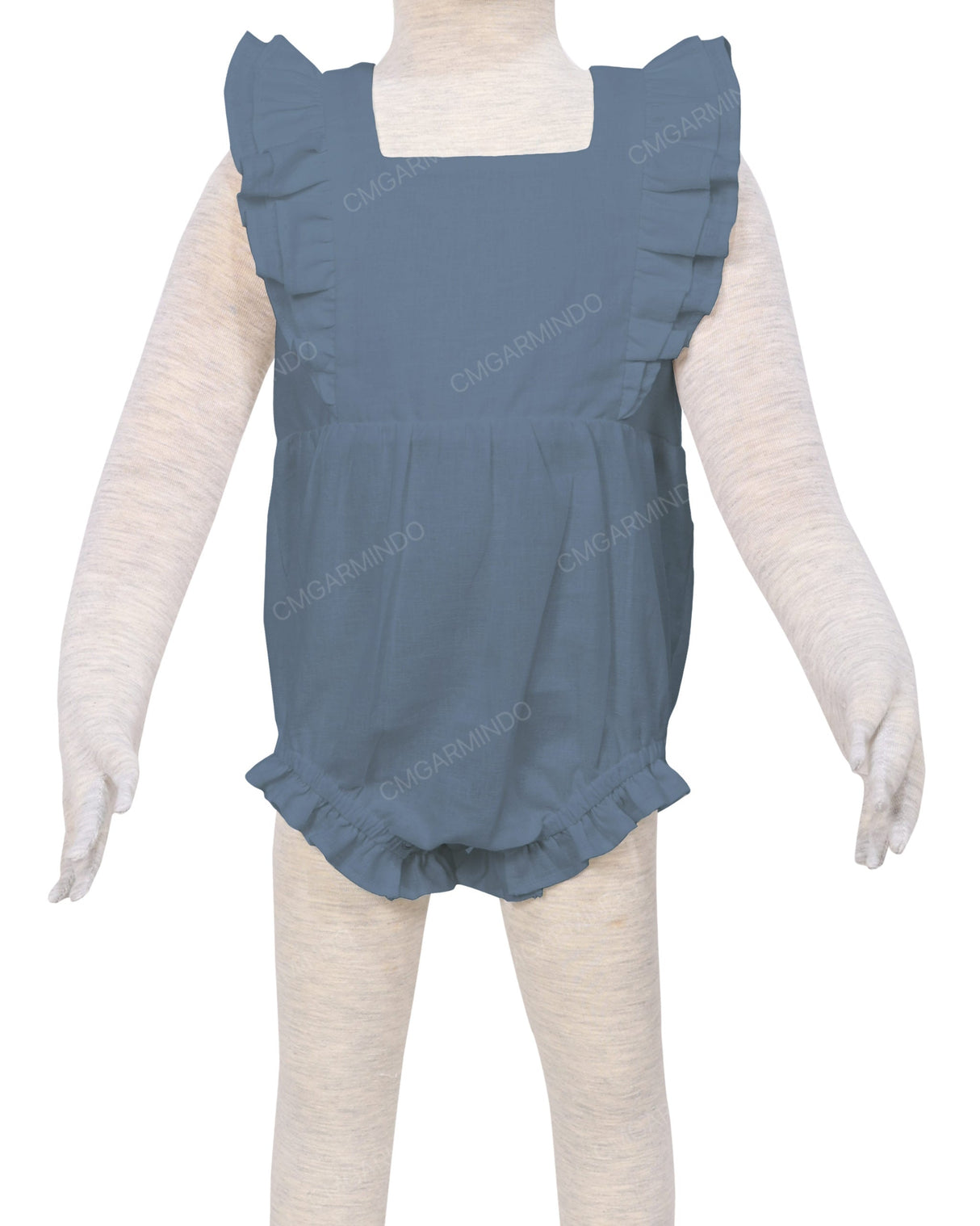 Ruffle Shoulder Onesie