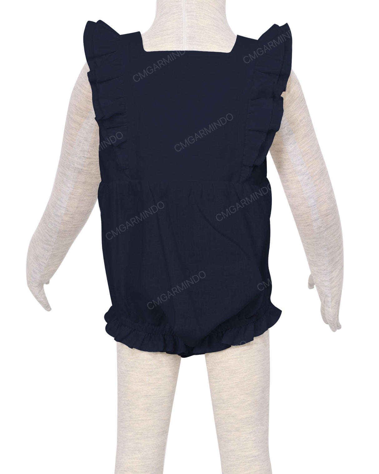 Ruffle Shoulder Onesie
