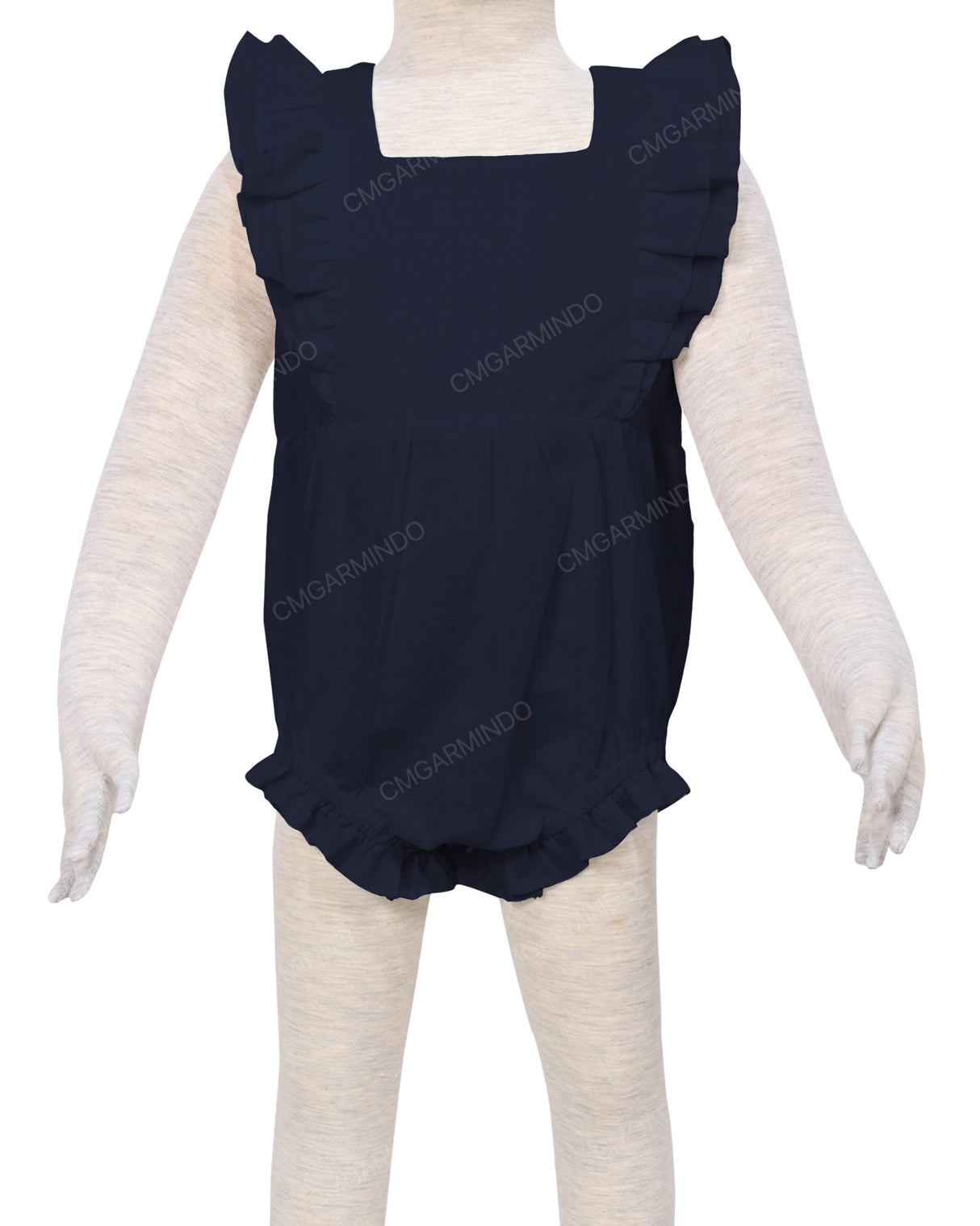Ruffle Shoulder Onesie