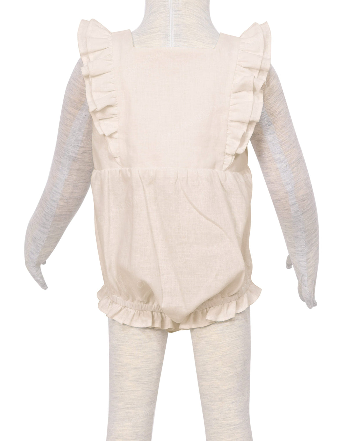 Ruffle Shoulder Onesie