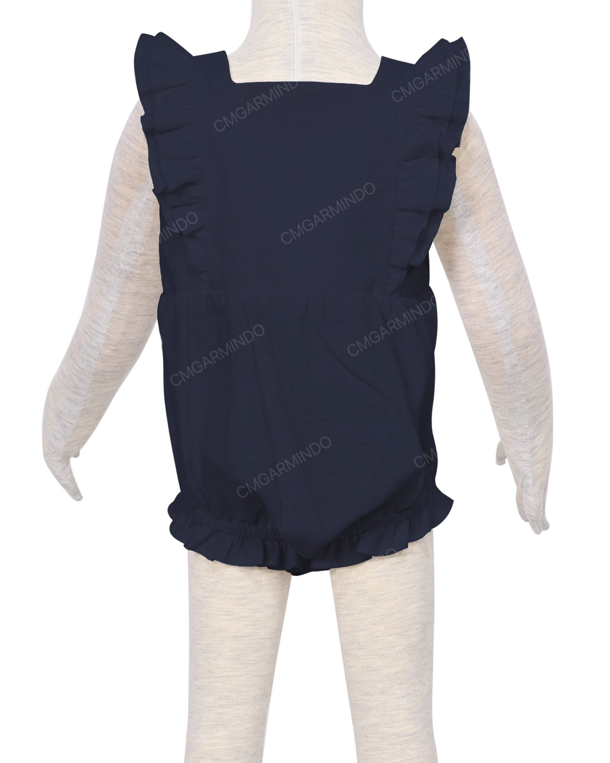 Ruffle Shoulder Onesie