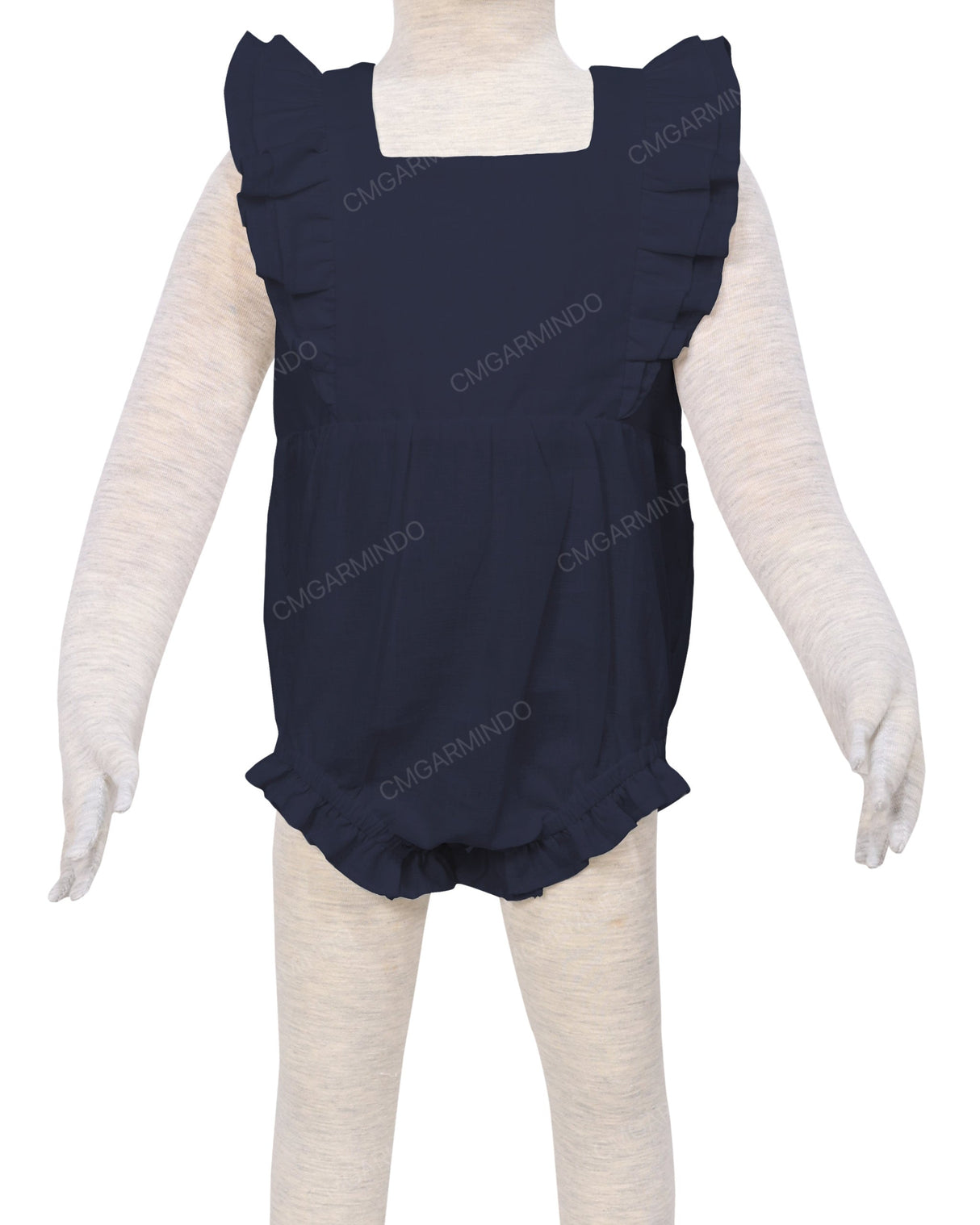 Ruffle Shoulder Onesie