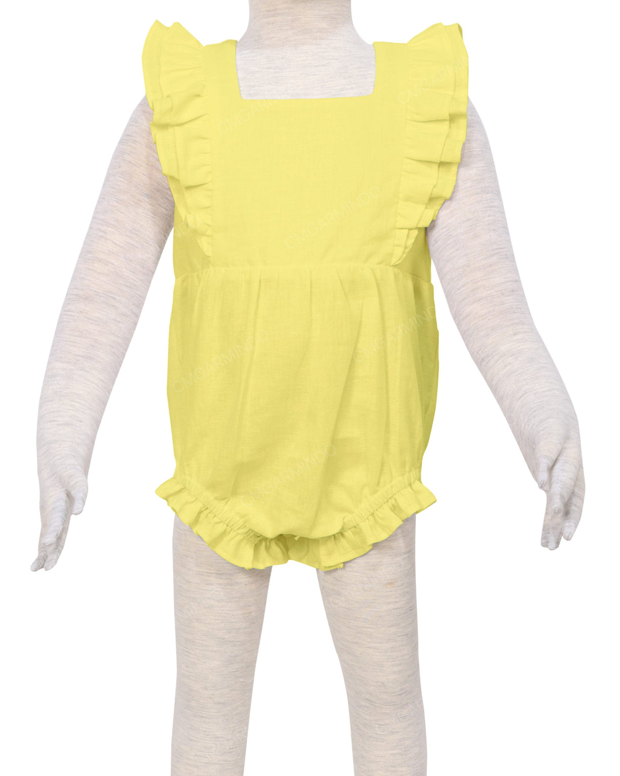 Ruffle Shoulder Onesie
