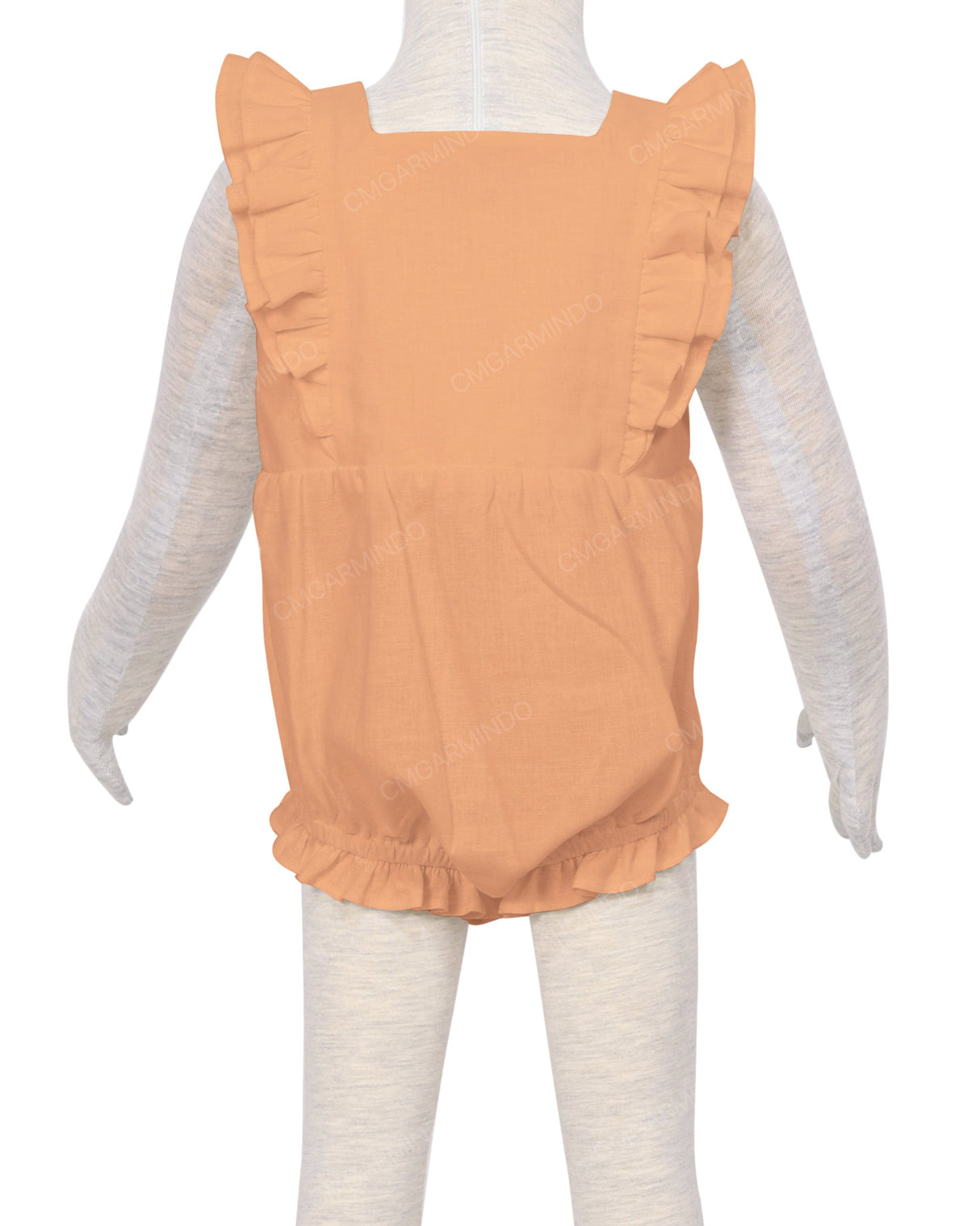 Ruffle Shoulder Onesie