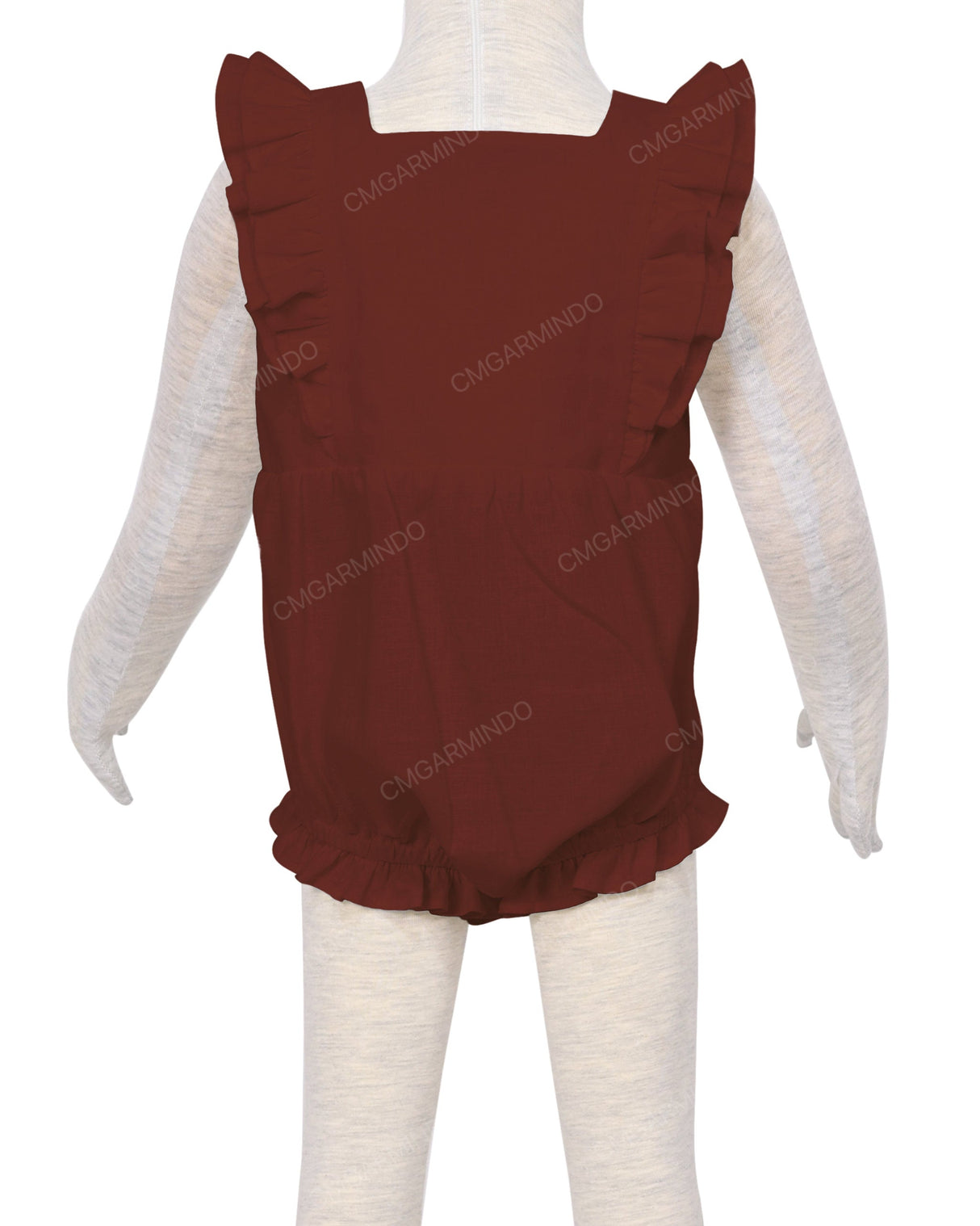 Ruffle Shoulder Onesie
