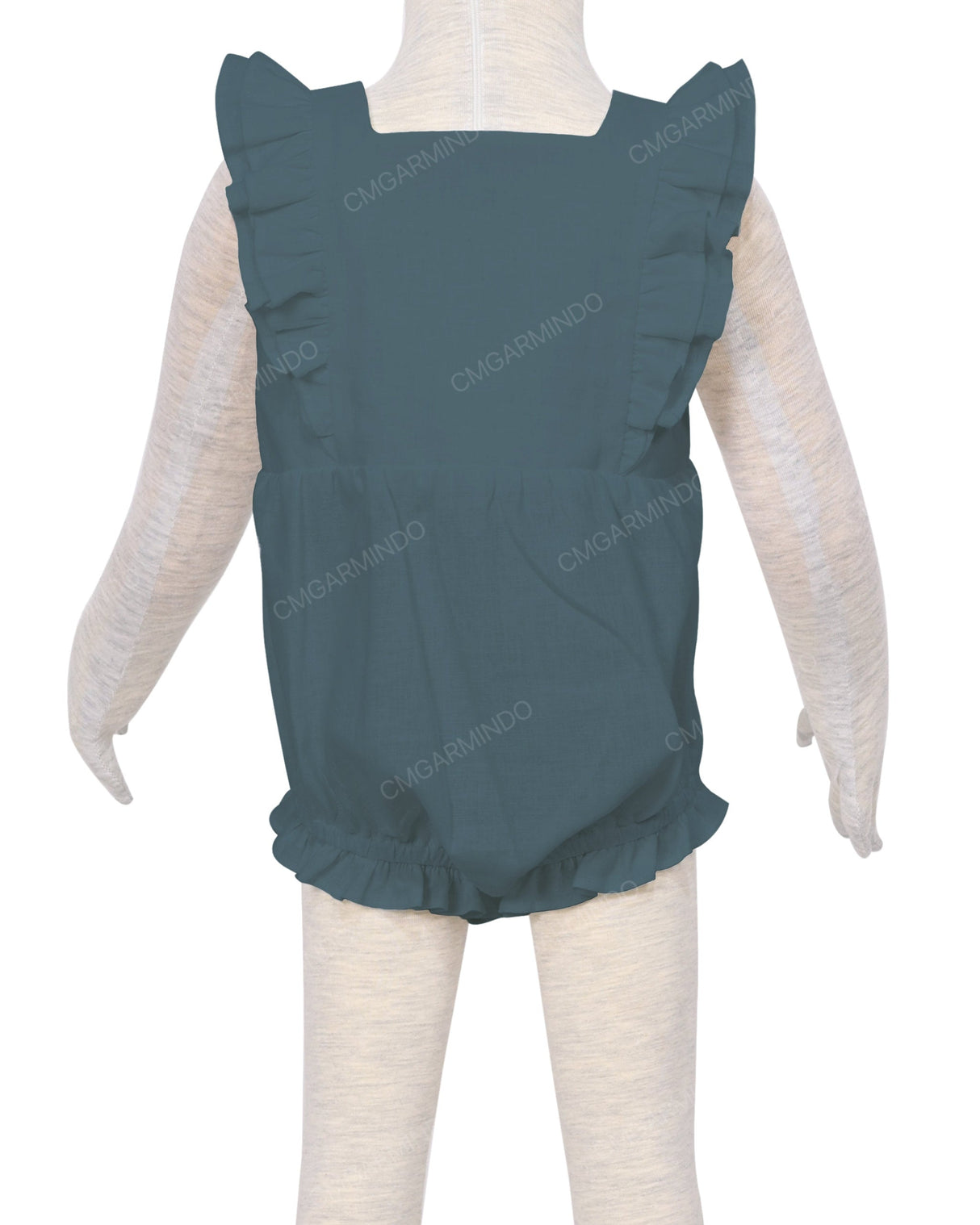 Ruffle Shoulder Onesie