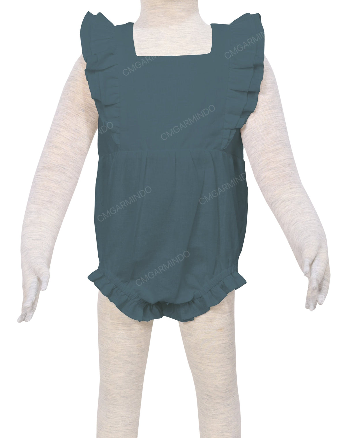 Ruffle Shoulder Onesie