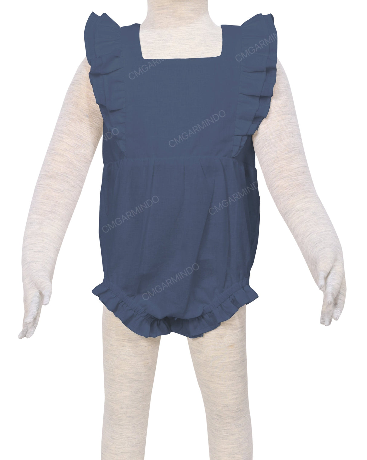 Ruffle Shoulder Onesie