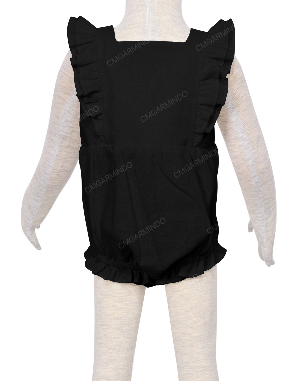 Ruffle Shoulder Onesie