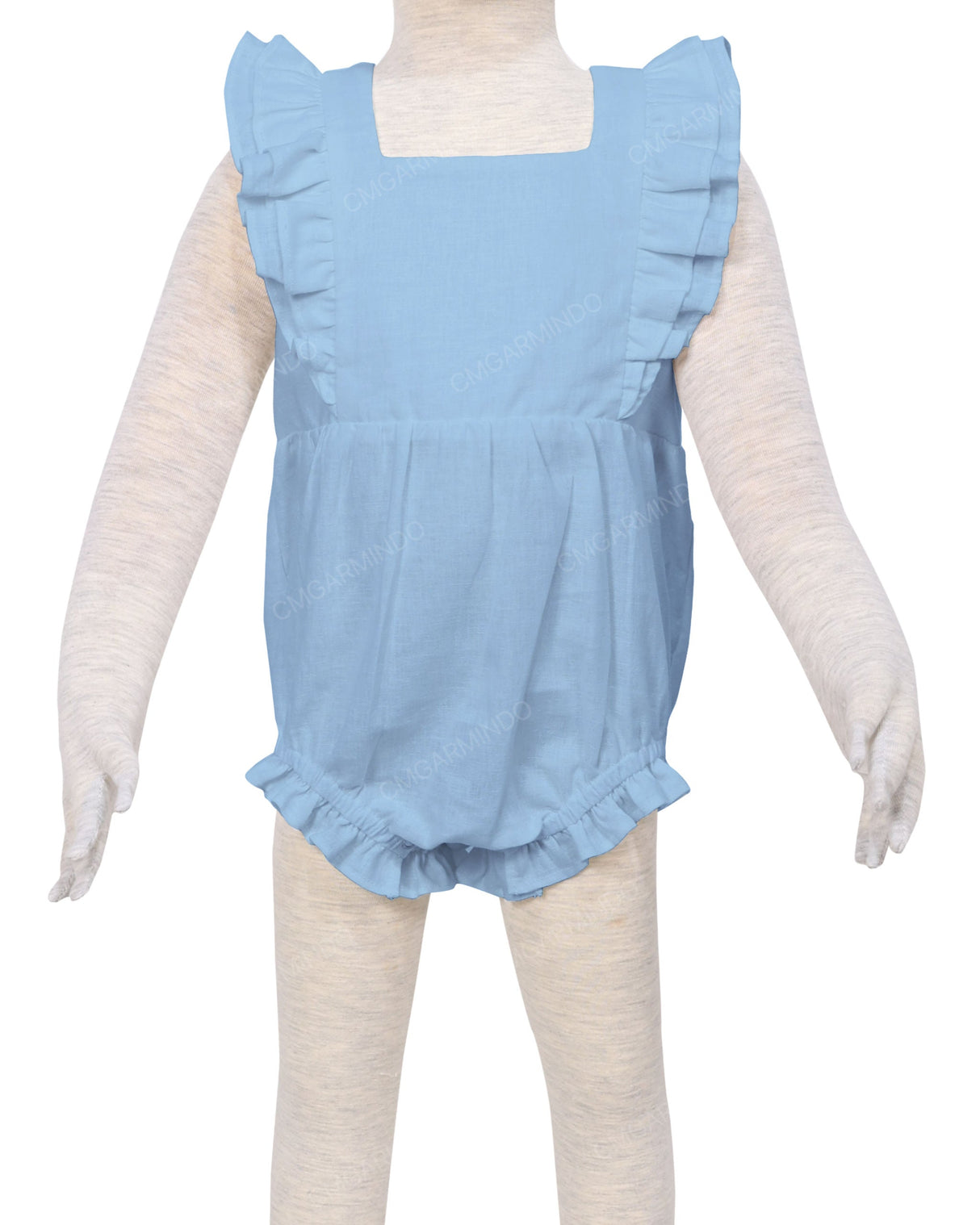 Ruffle Shoulder Onesie