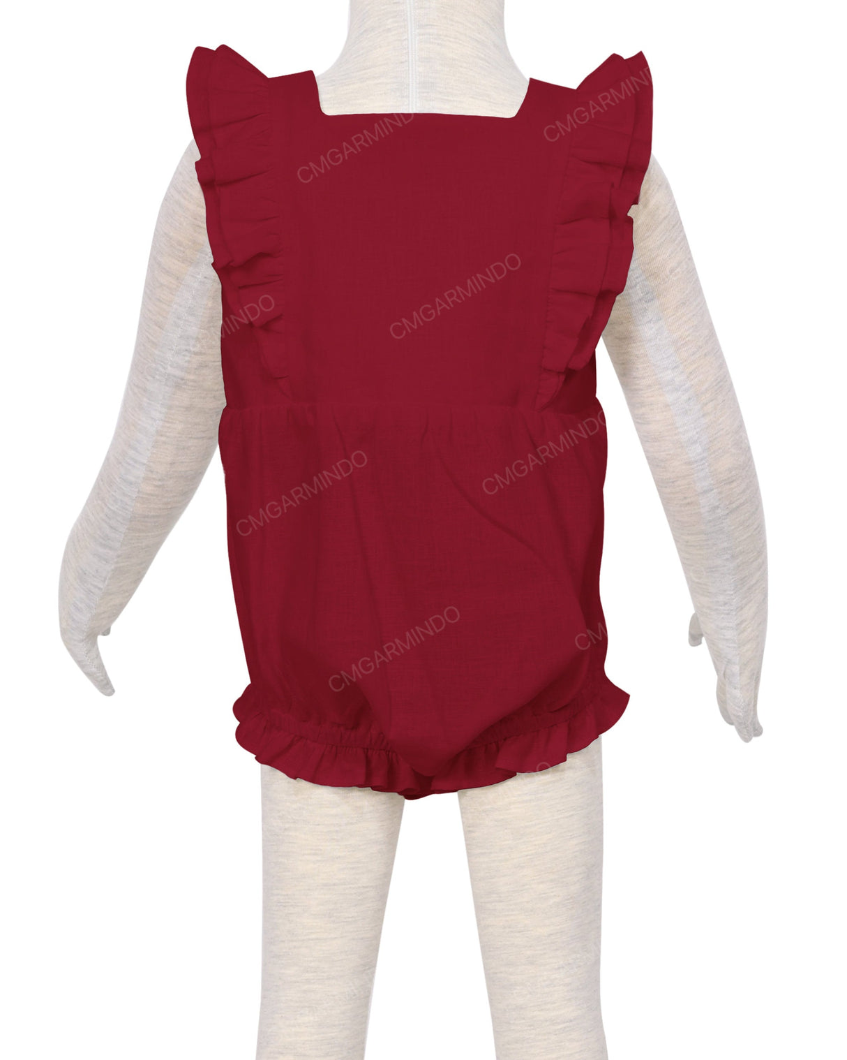 Ruffle Shoulder Onesie
