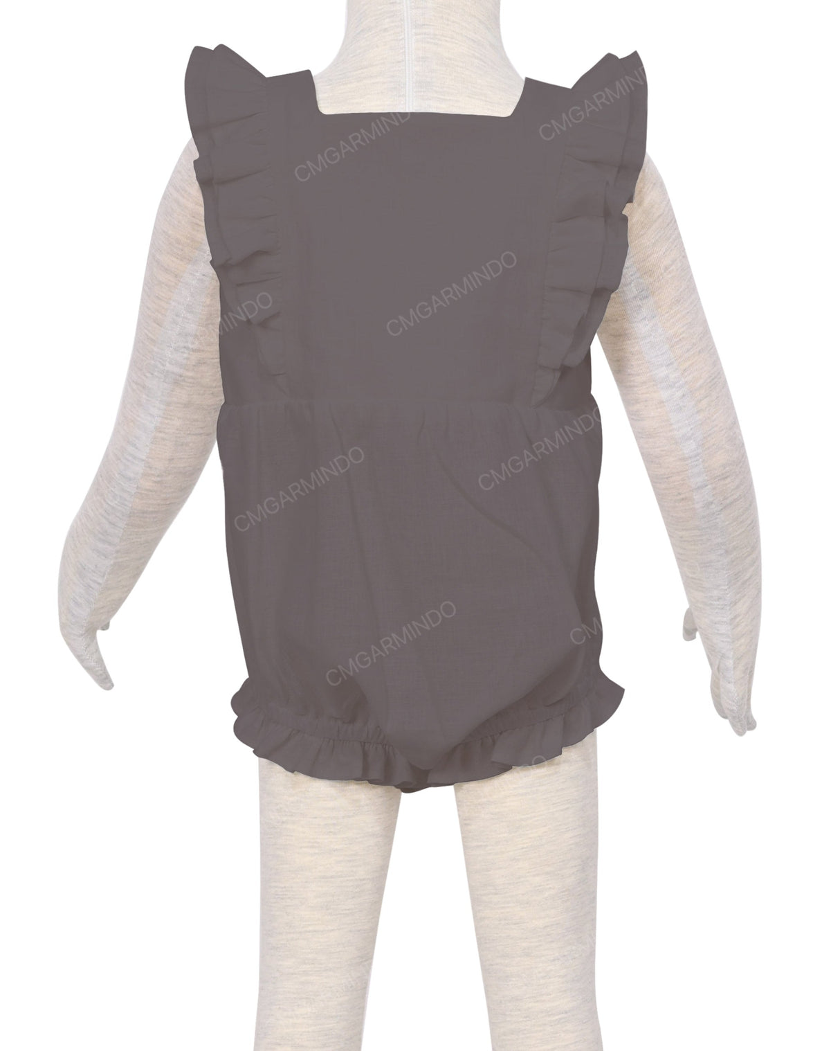 Ruffle Shoulder Onesie
