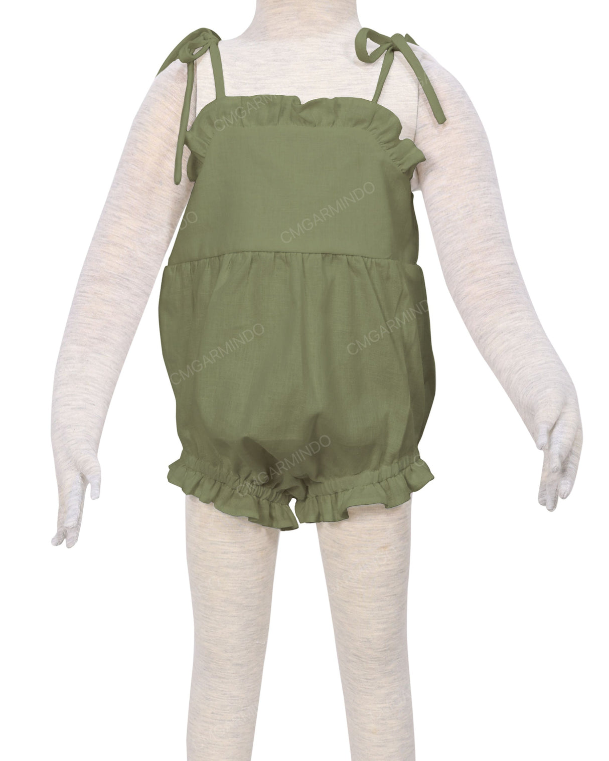 Tie Shoulder Onesie