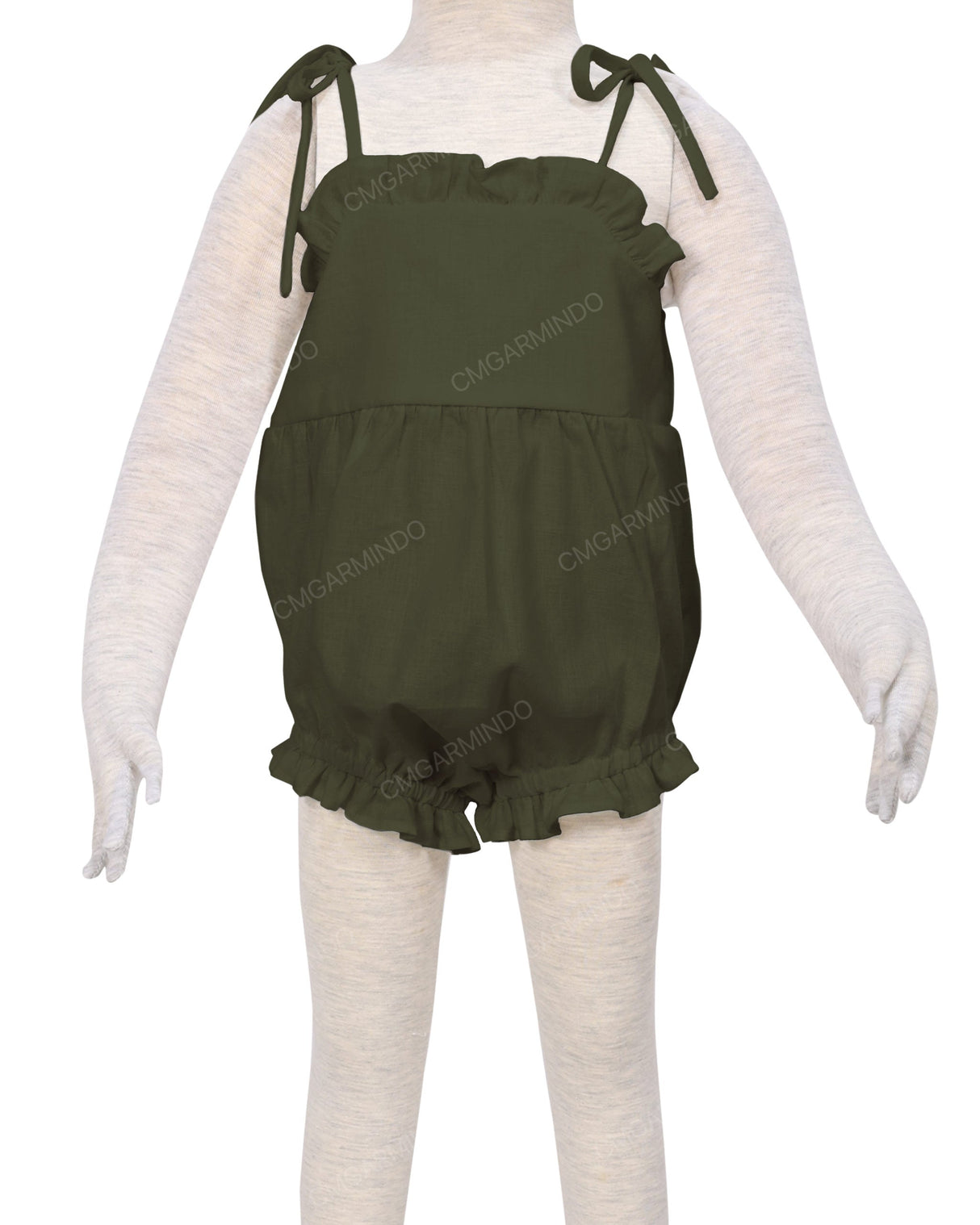 Tie Shoulder Onesie
