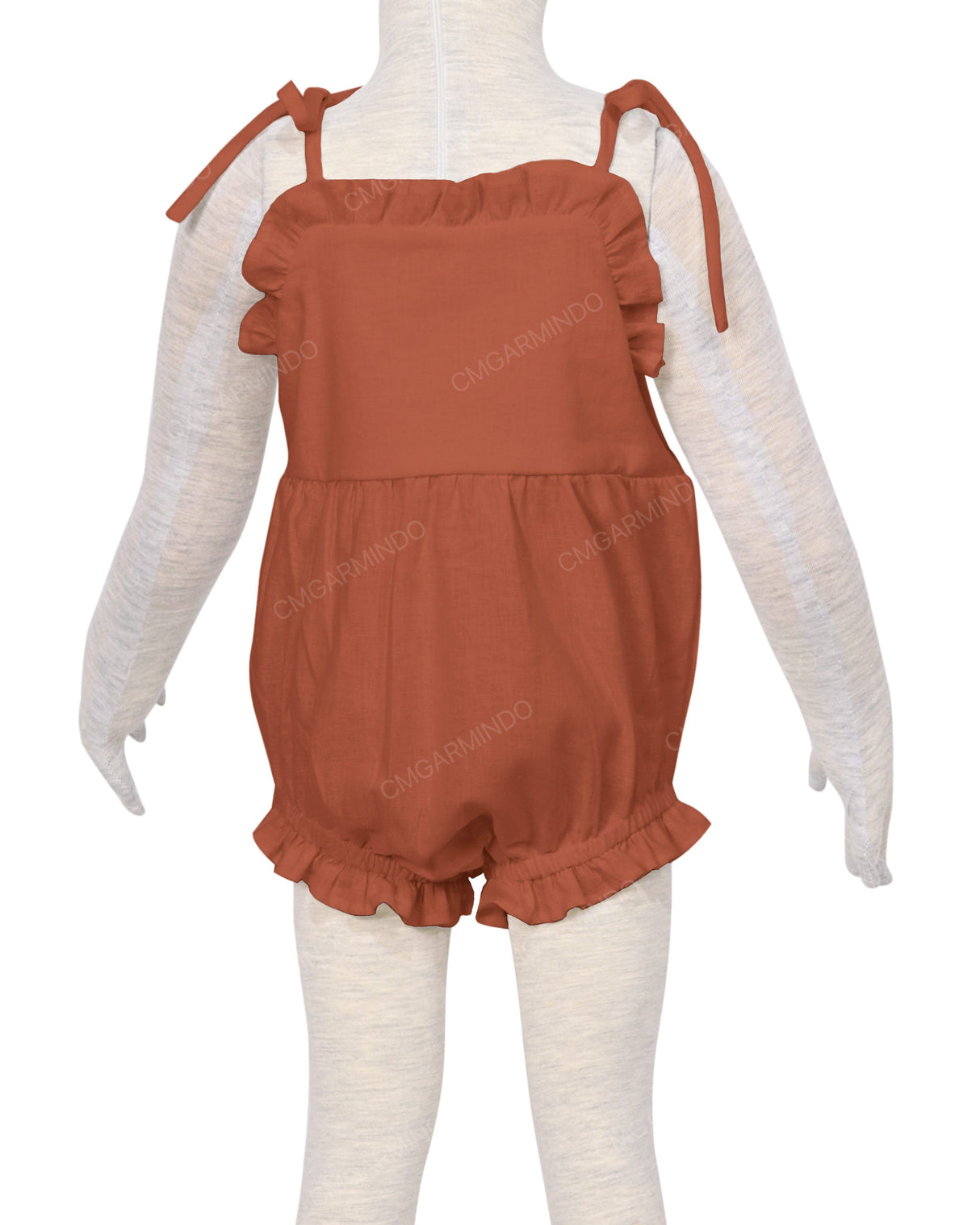 Tie Shoulder Onesie