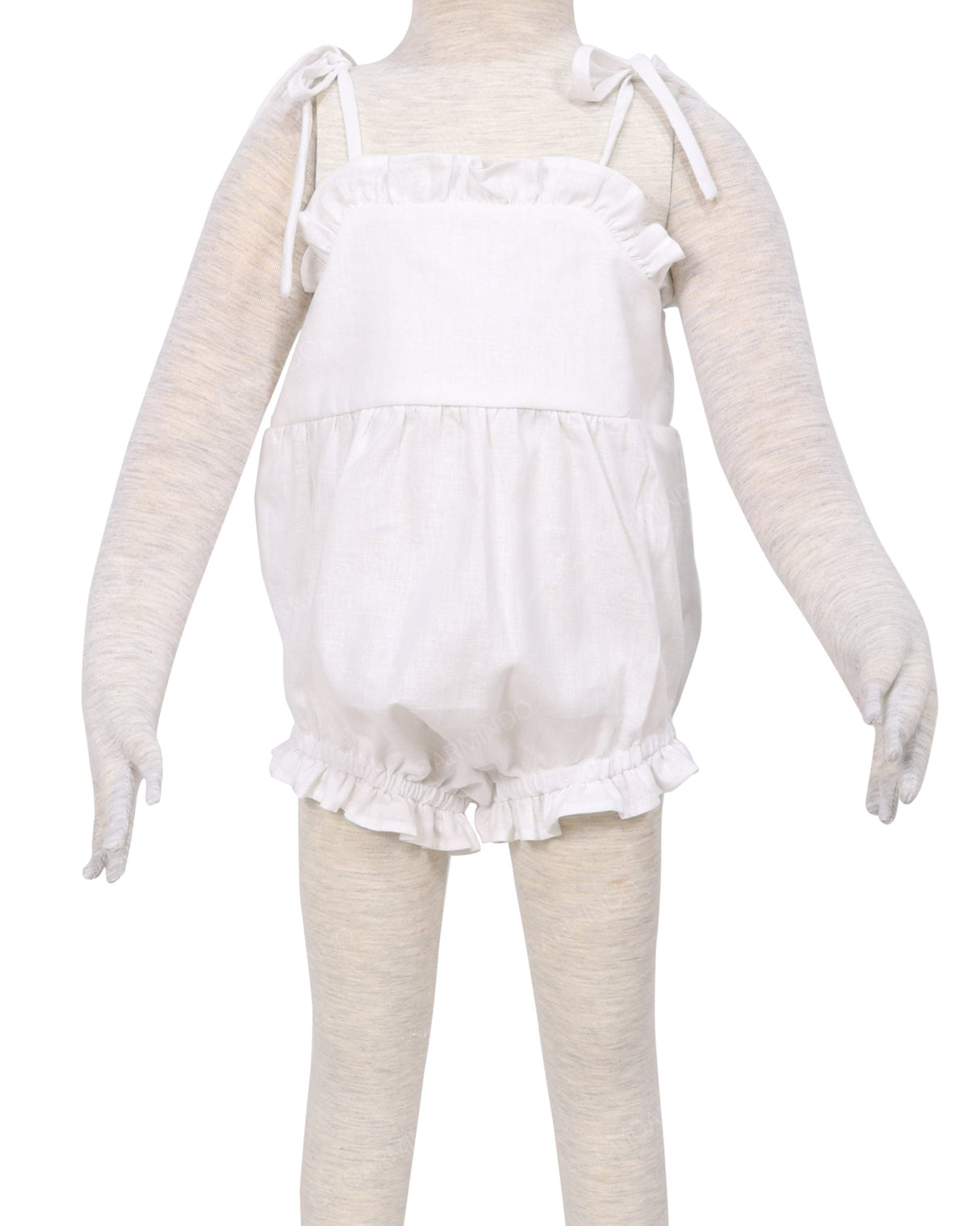 Tie Shoulder Onesie