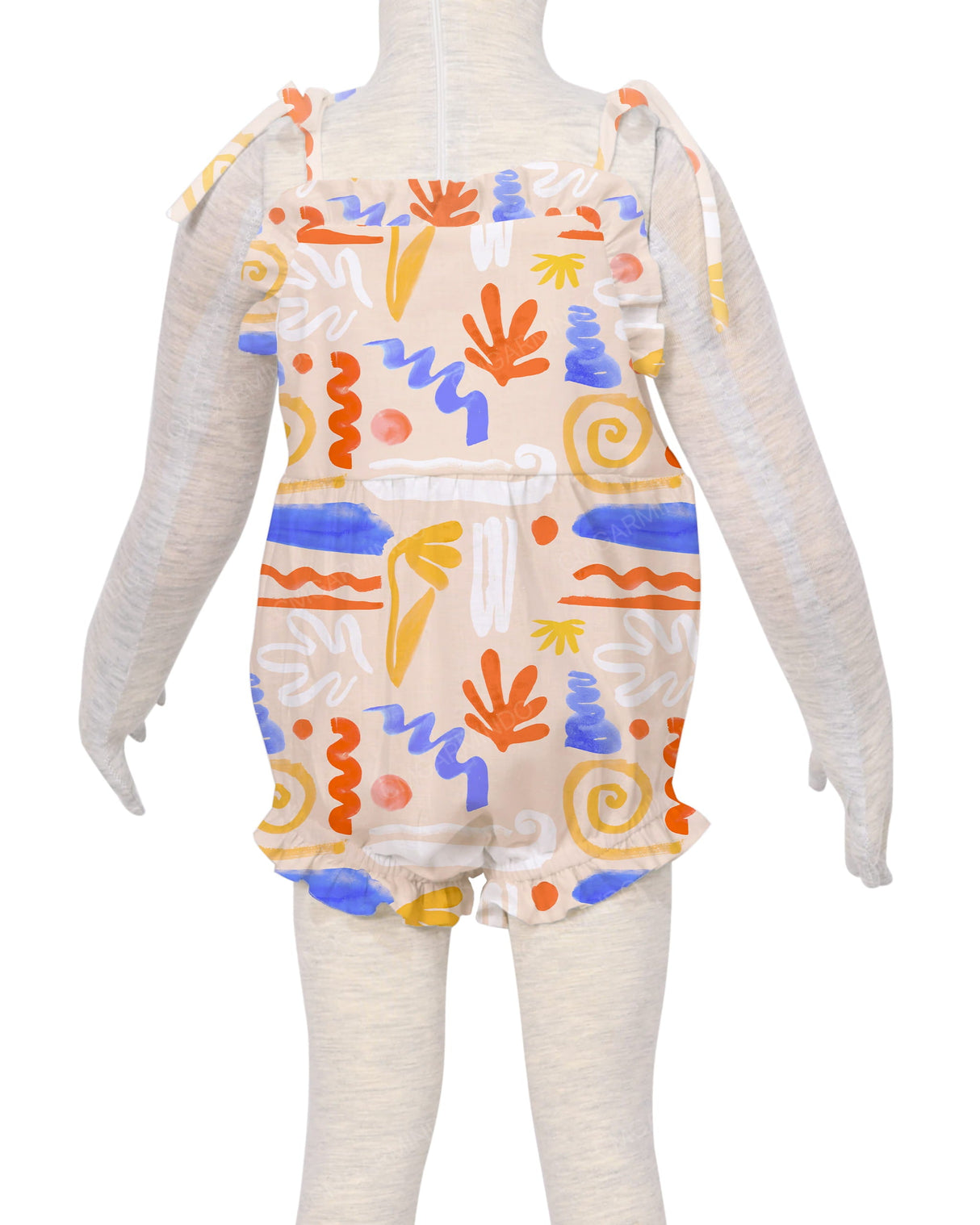 Tie Shoulder Onesie