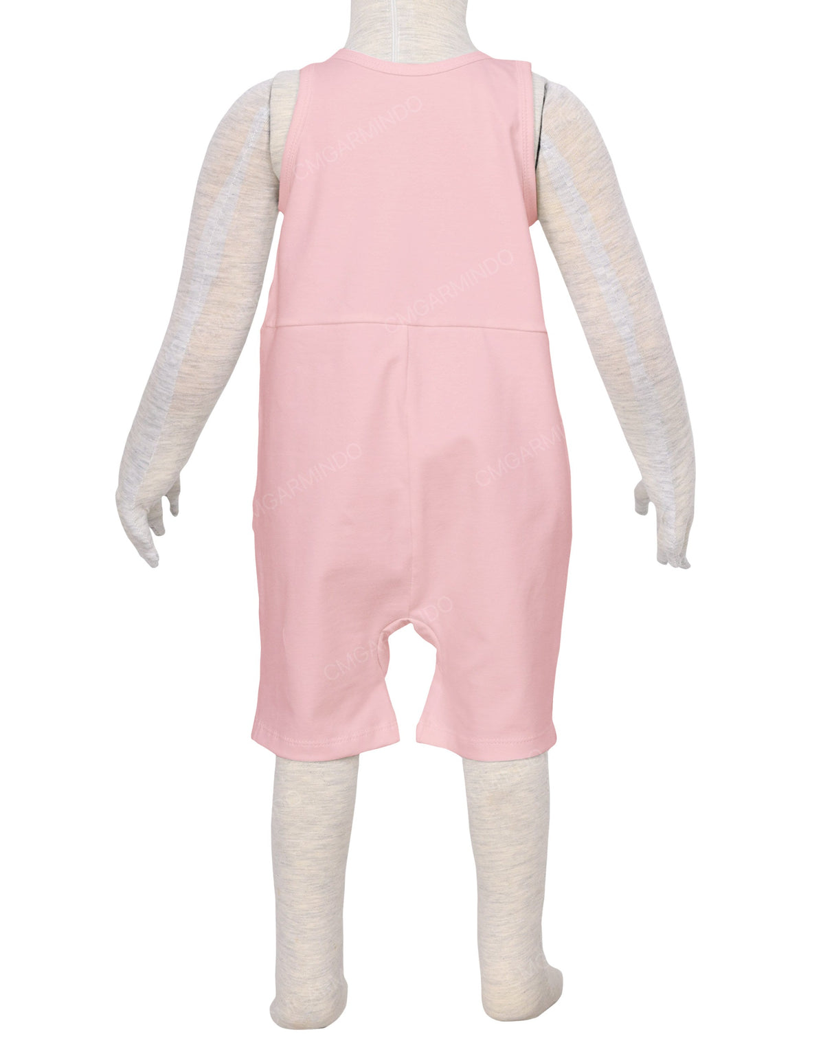 Button Overall Romper