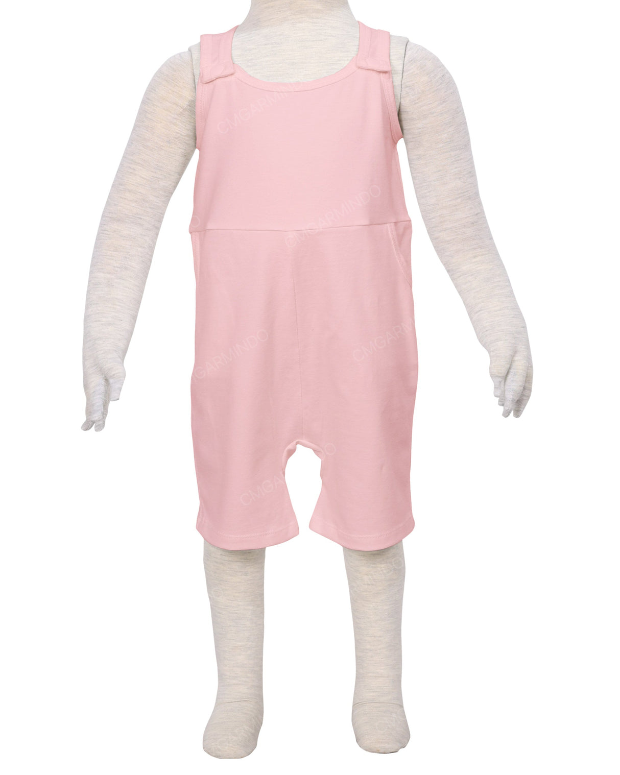 Button Overall Romper