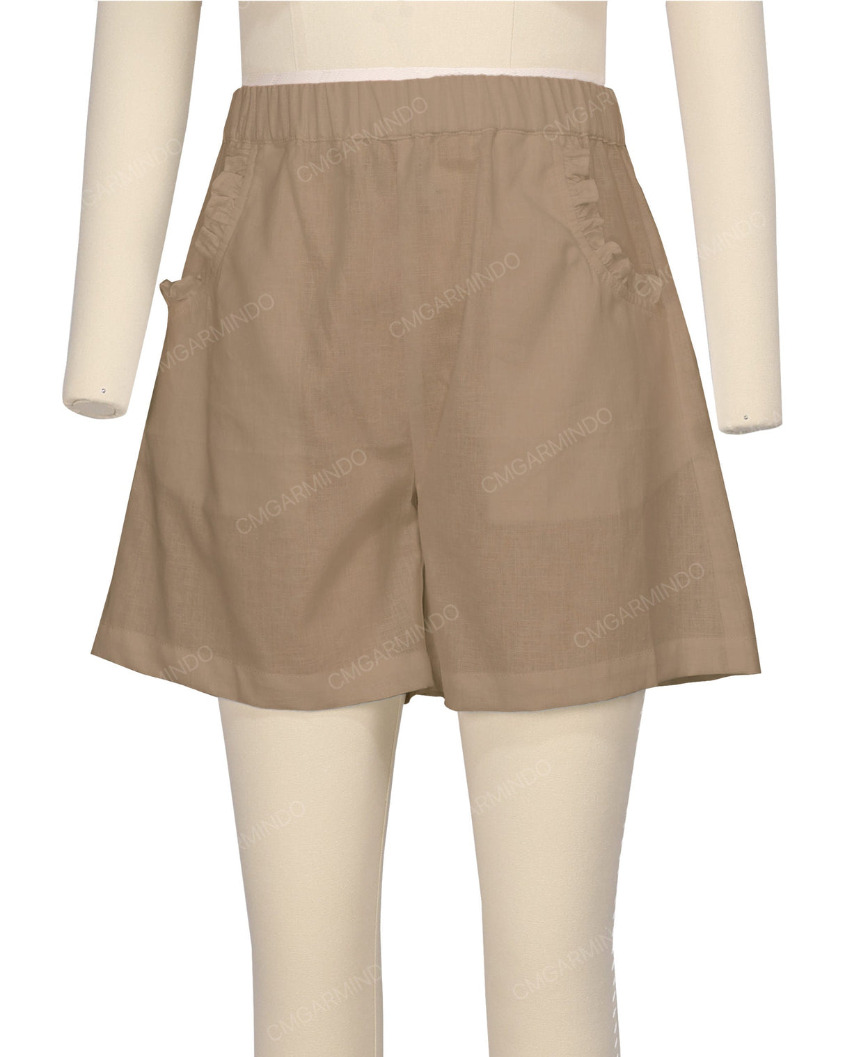 Ruffle Pocket Shorts