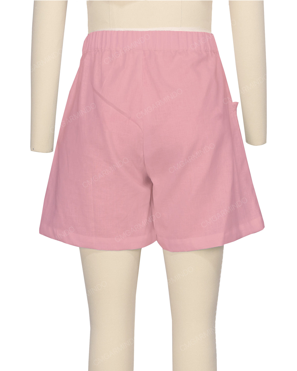 Cuffed Hem Walking Shorts