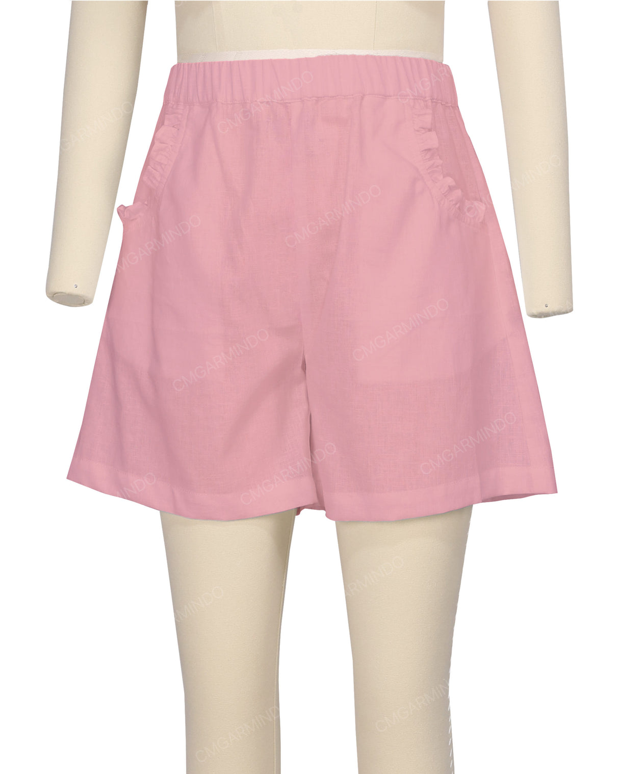 Ruffle Pocket Shorts