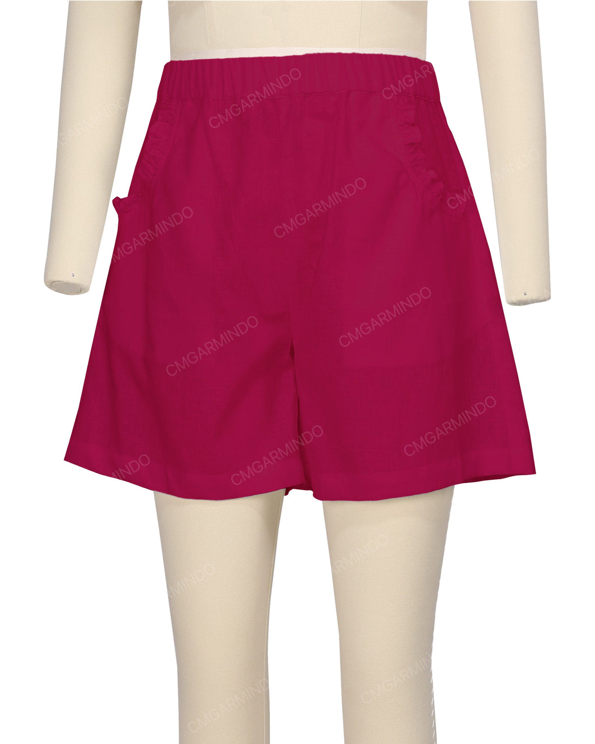 Ruffle Pocket Shorts
