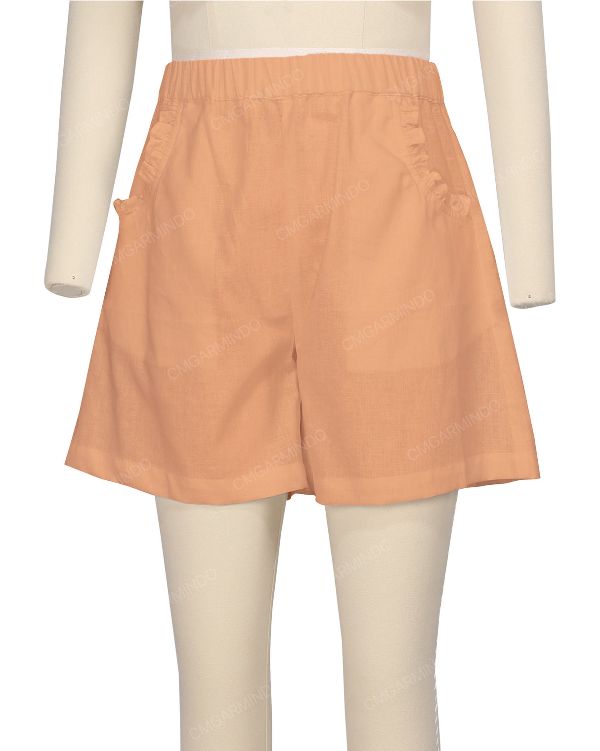 Ruffle Pocket Shorts