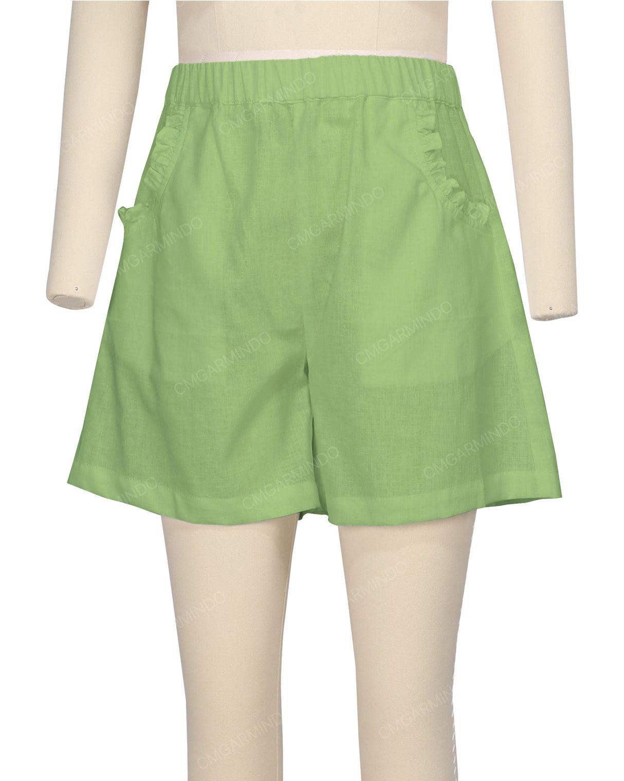 Ruffle Pocket Shorts
