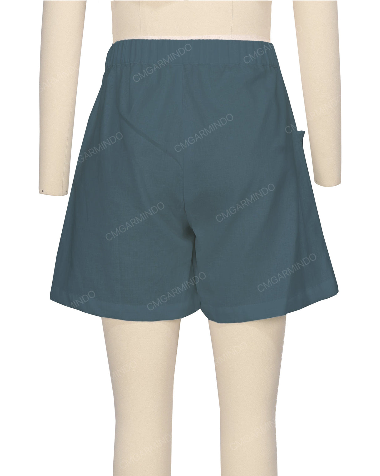Ruffle Pocket Shorts