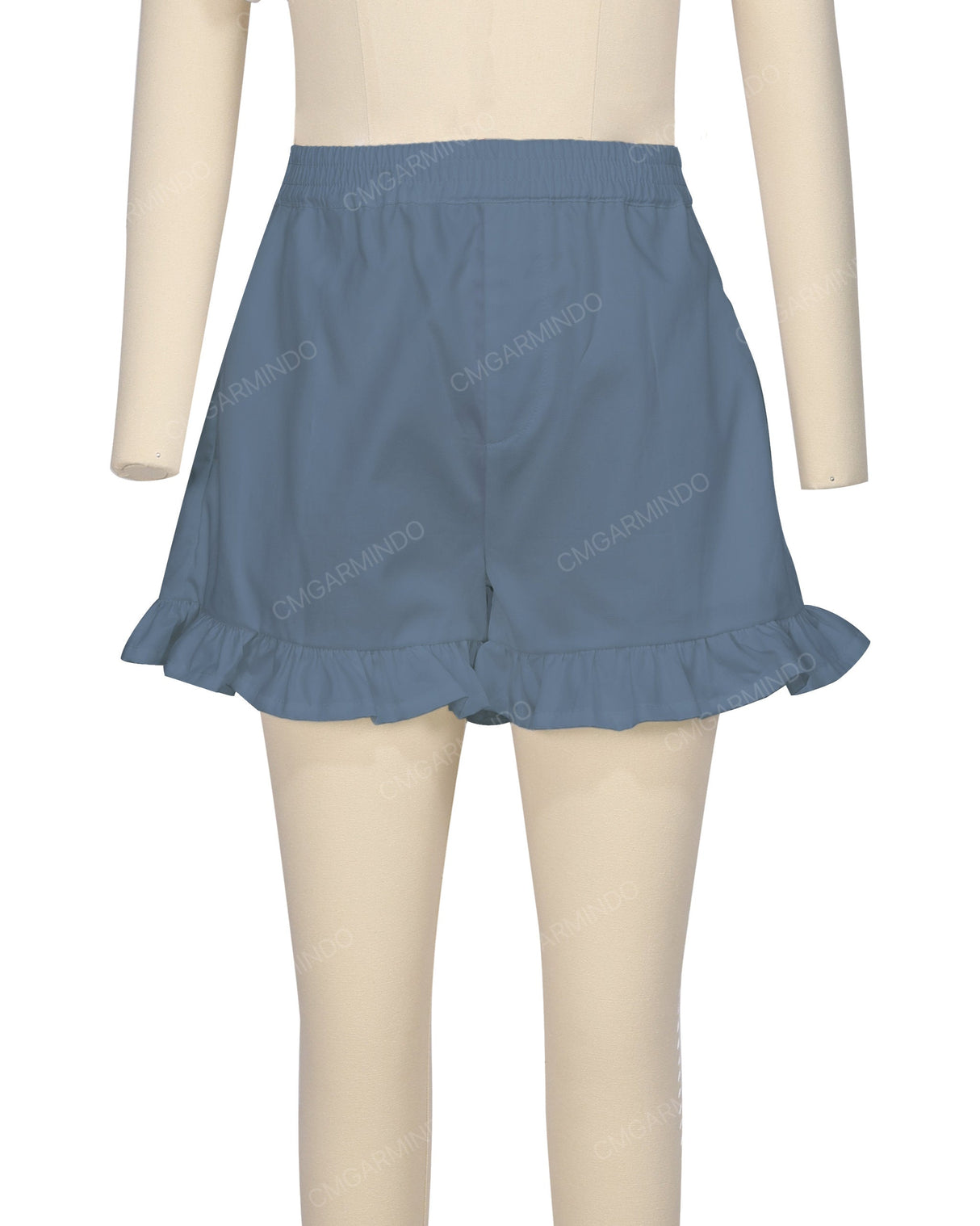 Ruffle Hem Shorts