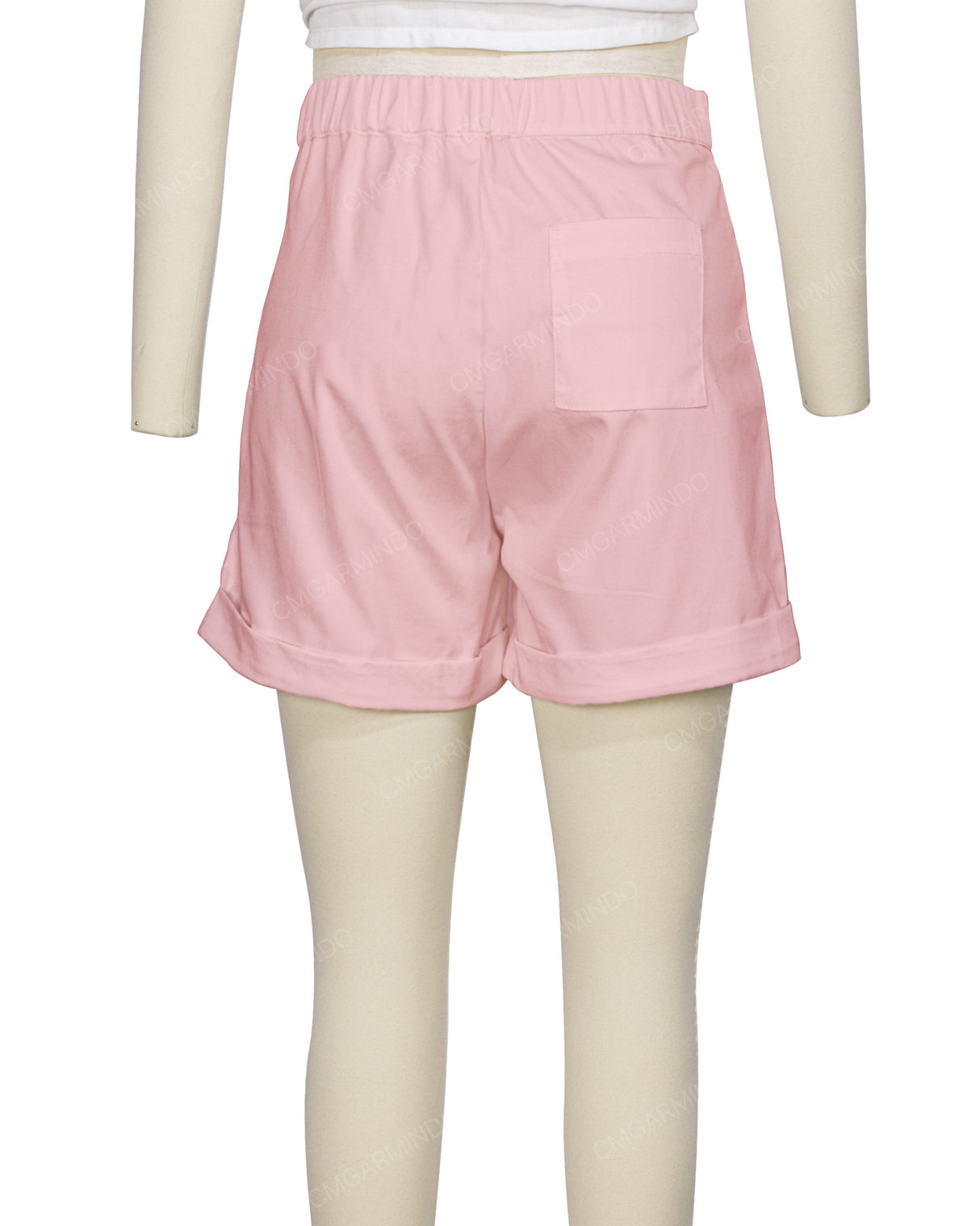 Cuffed Hem Shorts