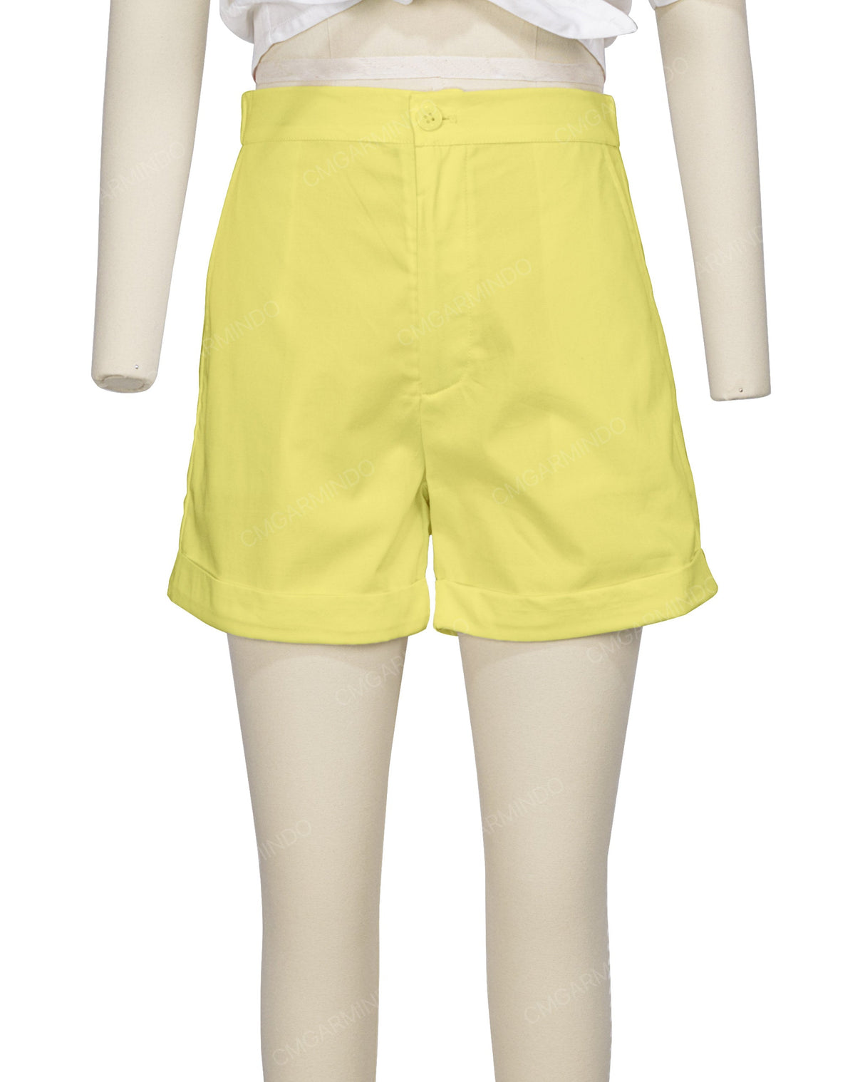 Cuffed Hem Shorts