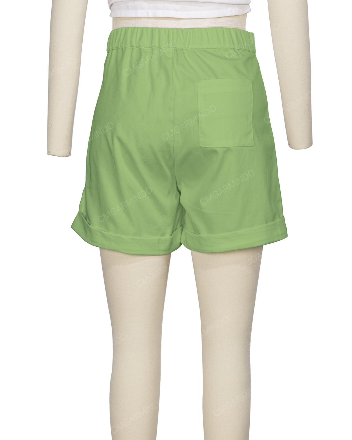 Cuffed Hem Shorts