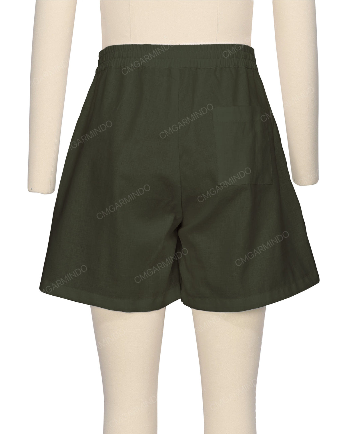Elastic Waist Shorts