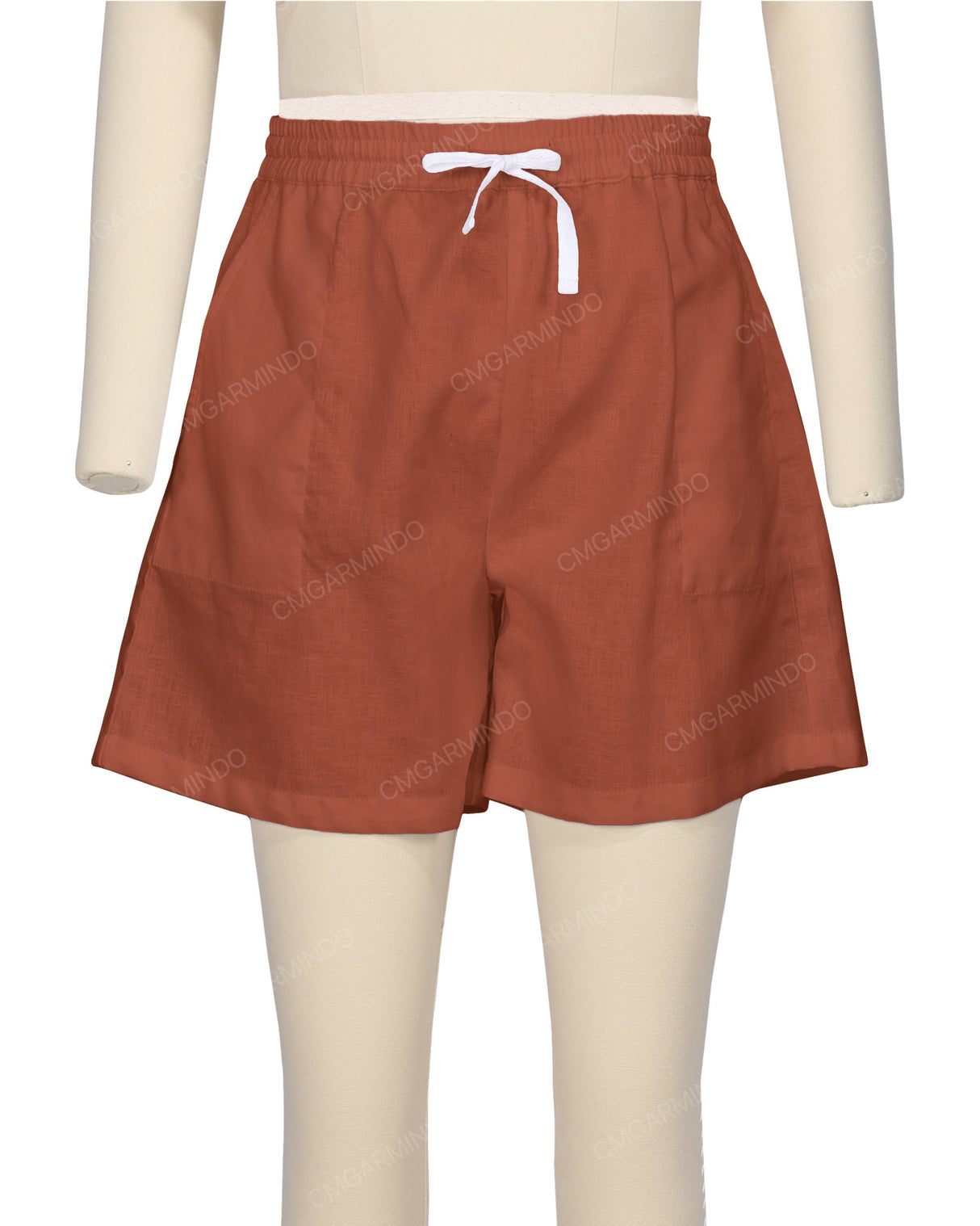 Elastic Waist Shorts